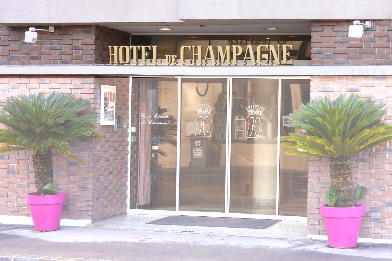 Hotel De Champagne Épernay Exterior foto